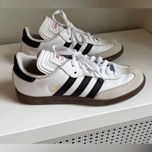 Adidas Samba White & Black Sneakers Men’s size 7 (FR size 40)